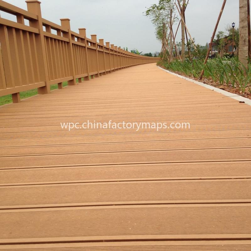 wood plastic composite planks