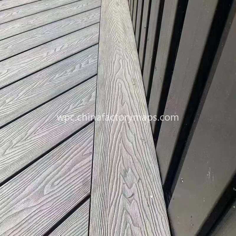 composite decking around pool 2
