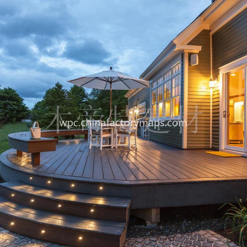 what is wood plastic composite used for