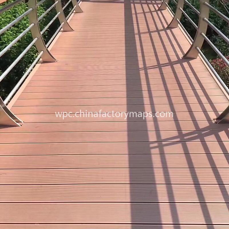 composite deck tiles over existing wood deck 4