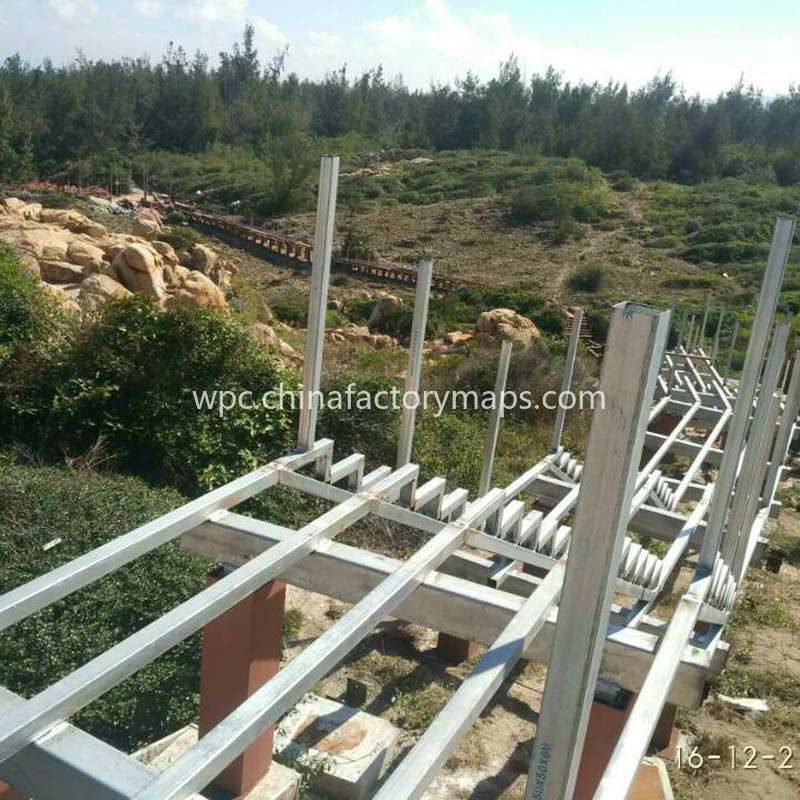 composite deck stair railing 3