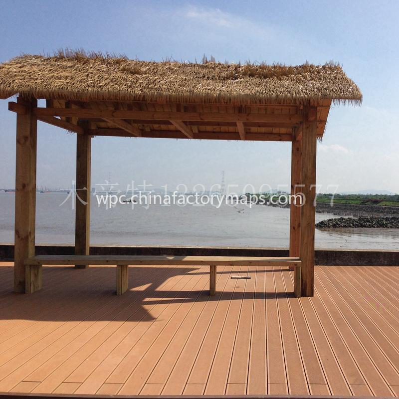 wood composite decking material