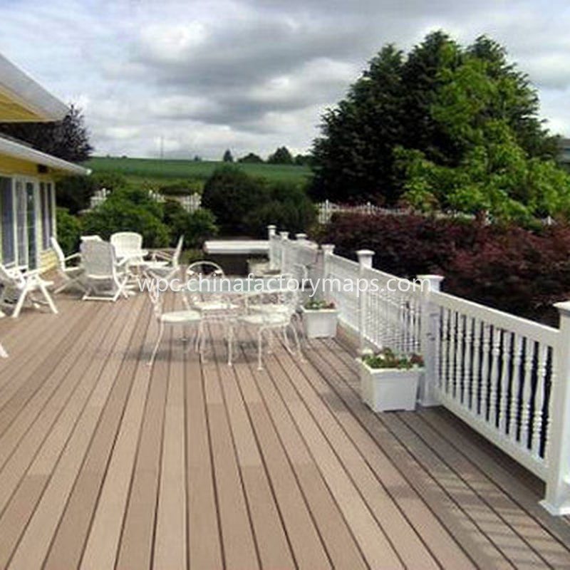 golden select composite deck tiles light brown 2