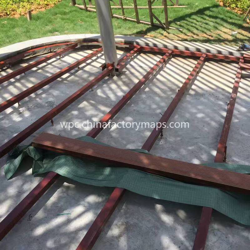 composite deck corner trim