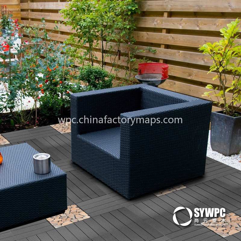 wood composite decking tiles