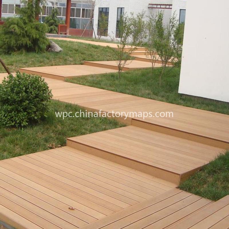 how to lay composite decking tiles on soil