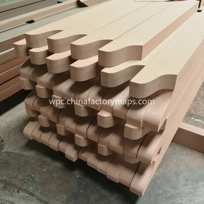 china hollow wpc decking