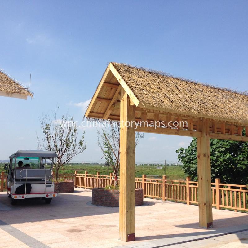 china hollow wpc decking 2
