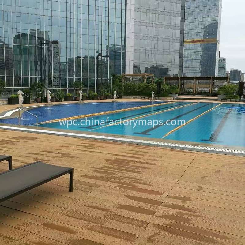 composite decking green 2