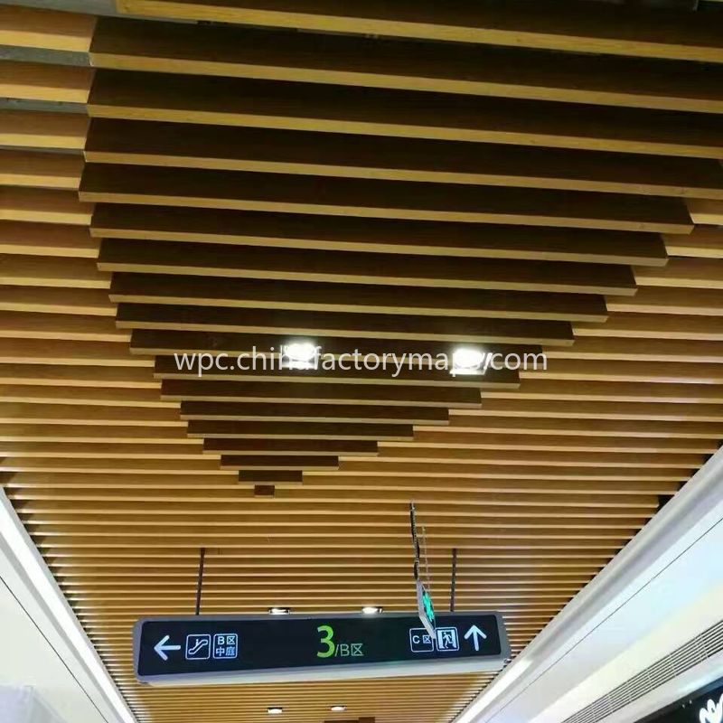 wood plastic wall panels fence 2