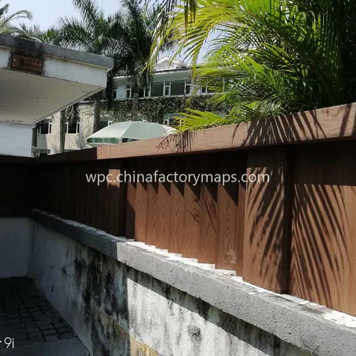 आर्द्र उष्णकटिबंधीय जलवायु में आउटडोर उपयोग के लिए डब्ल्यूपीसी बोर्ड